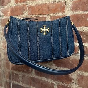 TORY BURCH KIRA DENIM MINI BAG